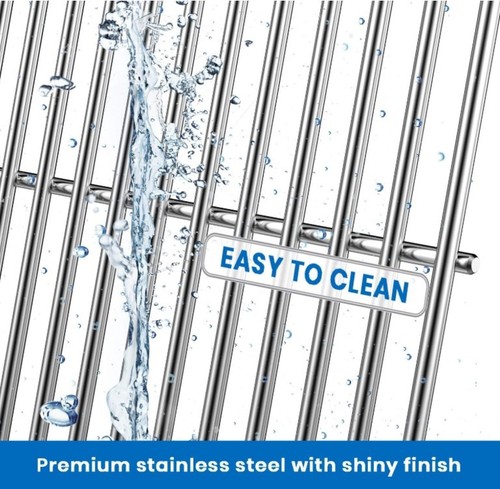 3 Stanbroil Stainless Steel Cooking Grates for Weber Summit 600 Series Summit... - Picture 5 of 7