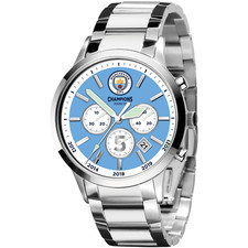 MANCHESTER CITY WATCH THE FIVE TIMES CHAMPIONS OFFICIAL WINNERS WATCH