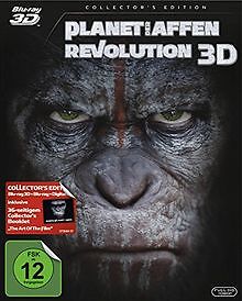 Planet der Affen - Revolution [3D Blu-ray] | DVD | Zustand sehr gut
