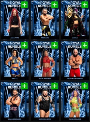 [DIGITAL] Topps Slam - Royal Rumble 25 S1 - Base Blue - Pick
