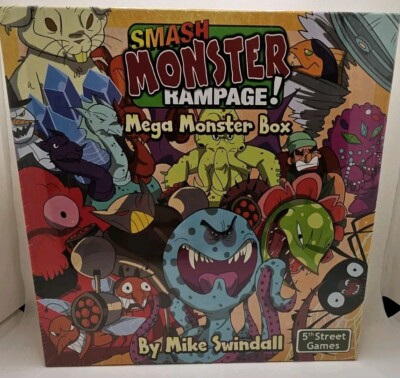 Smash Monster Rampage! Mega Monster Box 5th Street Games By Mike Swindall 2014