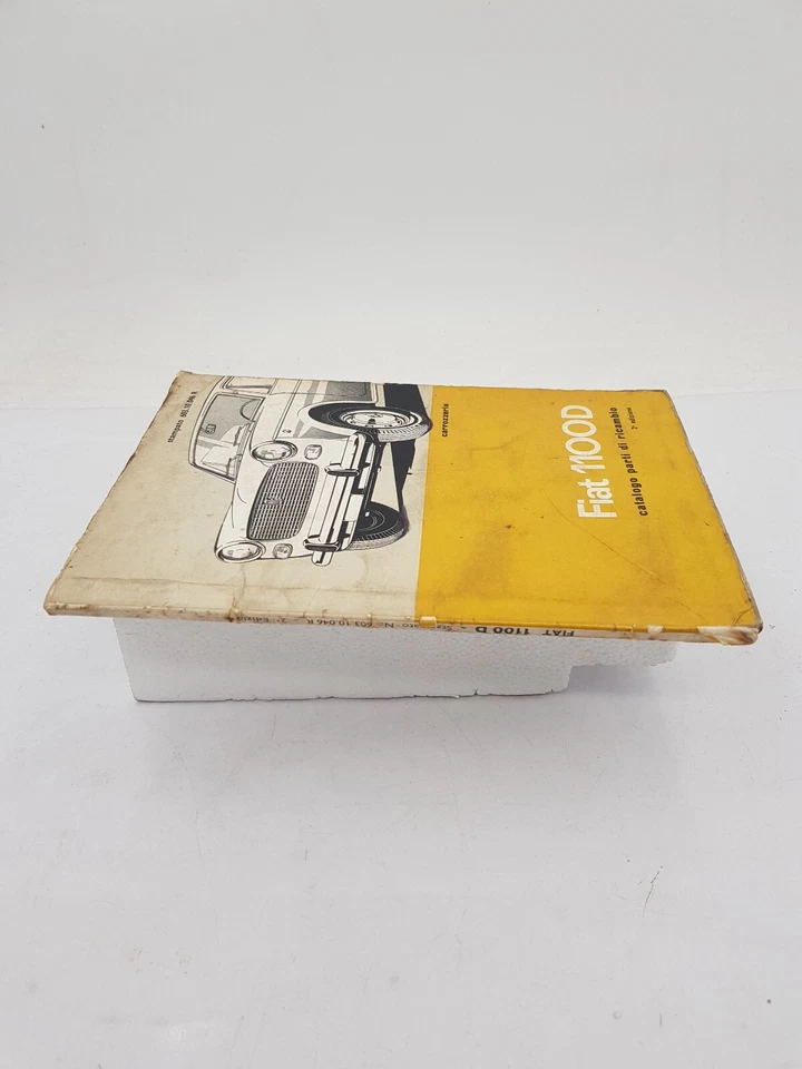 Manuale officina catalogo parti di ricambio Fiat 1100 D 2^ seconda edizione 1965 - Immagine 3 di 4