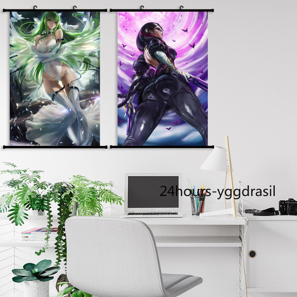 Anime Poster Code Geass CC Lelouch HD Wall Scroll Poster Home Decor 60x40cm  Hot