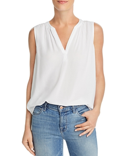 Top Velvet by Graham & Spencer Peachy sin mangas blanco talla XS 0472 - Imagen 3 de 3