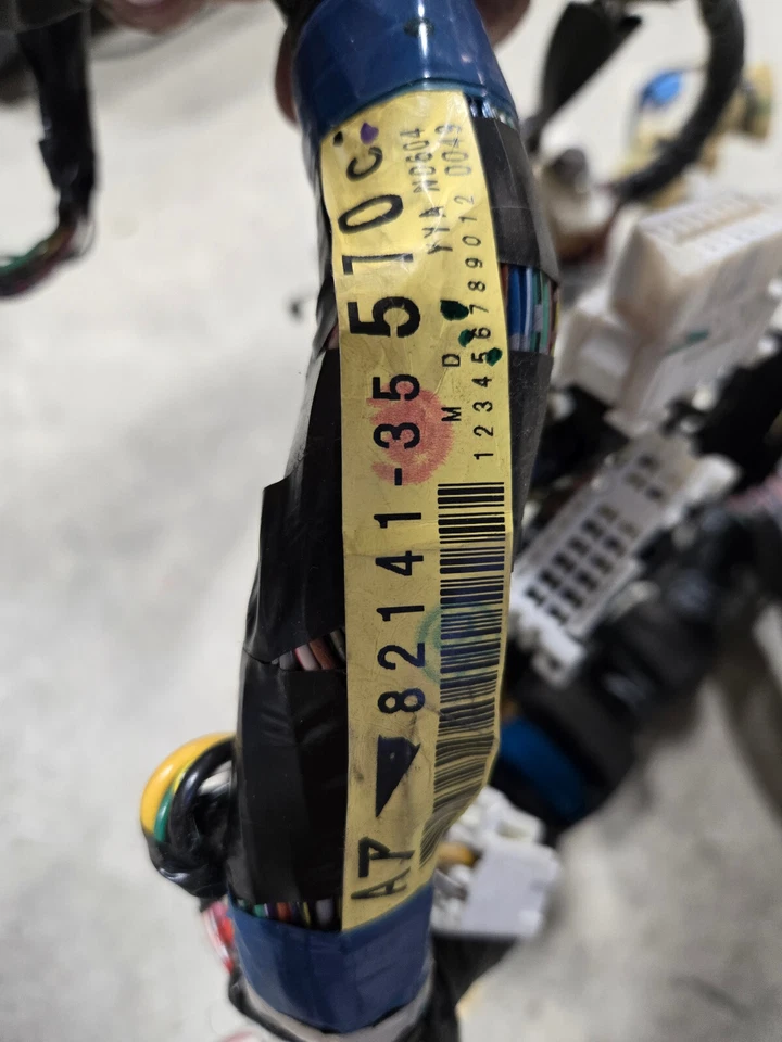 2003-2009 Toyota 4runner DASH WIRE HARNESS 2wd SR5 4.0 firewall dashboard - Image 4 of 4