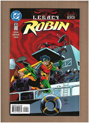 Robin #33 DC Comics 1996 Legacy RA'S AL GHUL VF+ 8.5