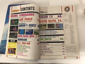 Nintendo Power Magazine 1988 #2 NES Castlevania II settembre/ottobre senza poster