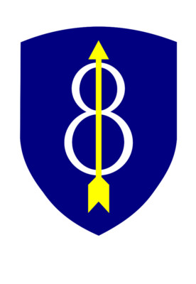 8th Infantry Division Vinyl Window Decal/ Stickers US Army | eBay