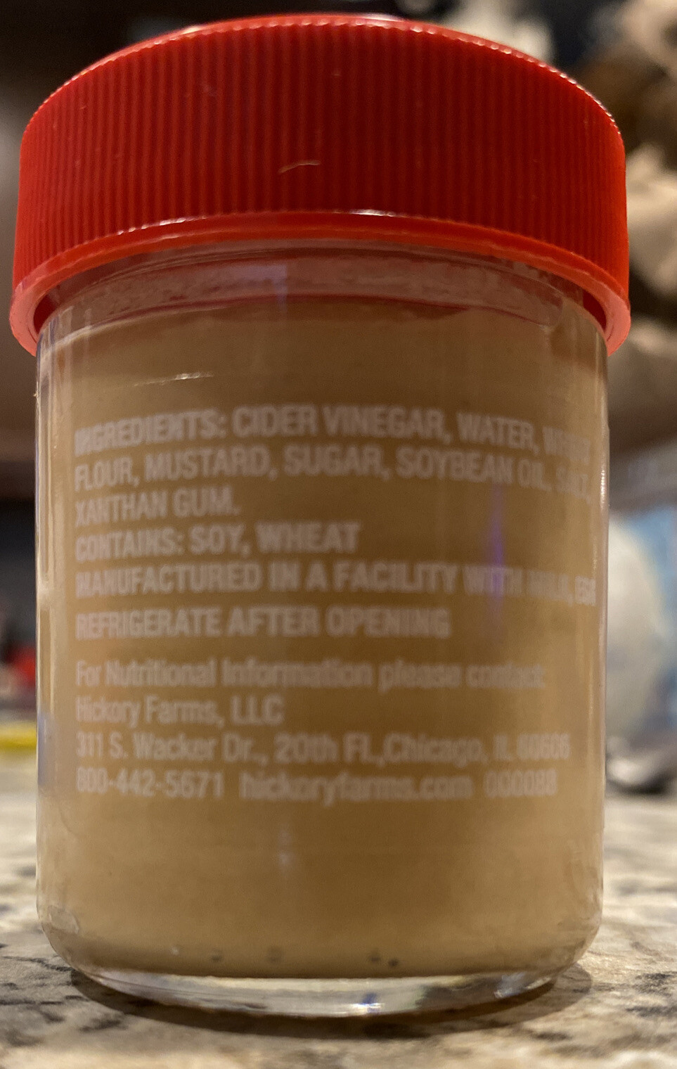 Hickory Farms Sweet Hot Mustard 1.25oz. Jar New Exp. 07/26/23 eBay