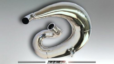 DEP DEPK2216 gepanzertes Auspuffrohr Kawasaki KX250 2005-ON MX Motocross Offroad