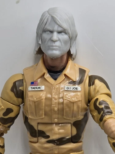 3d Printed GAME Cowboy JOHN HEAD#1 6" 1:12 GI Joe Classified/Marvel Legends
