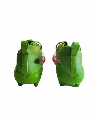 Adidas Adizero 8.0 Football Cleats Green/Red F35081 Men display picture 3