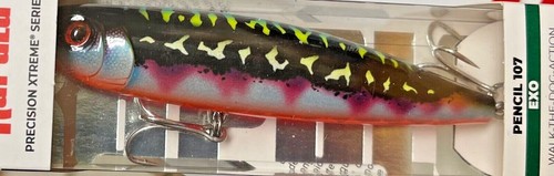 Rapala Precision Xtreme Pencil EXO Xtra Heavy Duty Topwater Walking Popper - Picture 48 of 58