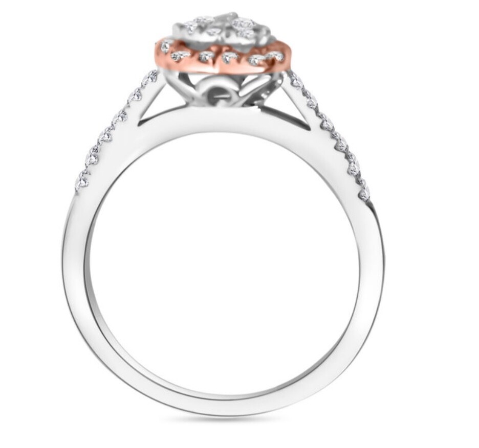 Fantastischer Designer Brillant Herz Ring by Vera Wang