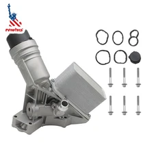 Aluminum Oil Cooler Filter Housing for BMW 340i 440i 540i 740i 3.0L xDrive