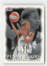 1999-00 Hoops Basketball WNBA Penny Moore #17 Washington Mystics