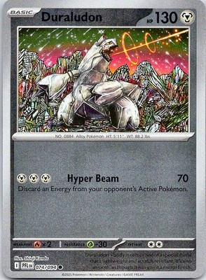 Duraludon - Phantasmal Flames (NM) Reverse Holo 74/94 Metal Basic