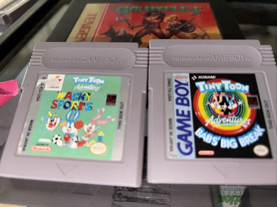 Cartucho Tiny Toon Adventures Wacky Sports Nintendo Game Boy probado y funcionando Foto 2 de 3