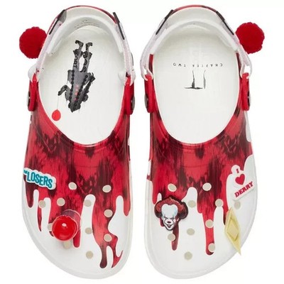 Crocs IT x All-Terrain Clog Horror Pack Pennywise Mens Size 17 210239-90H