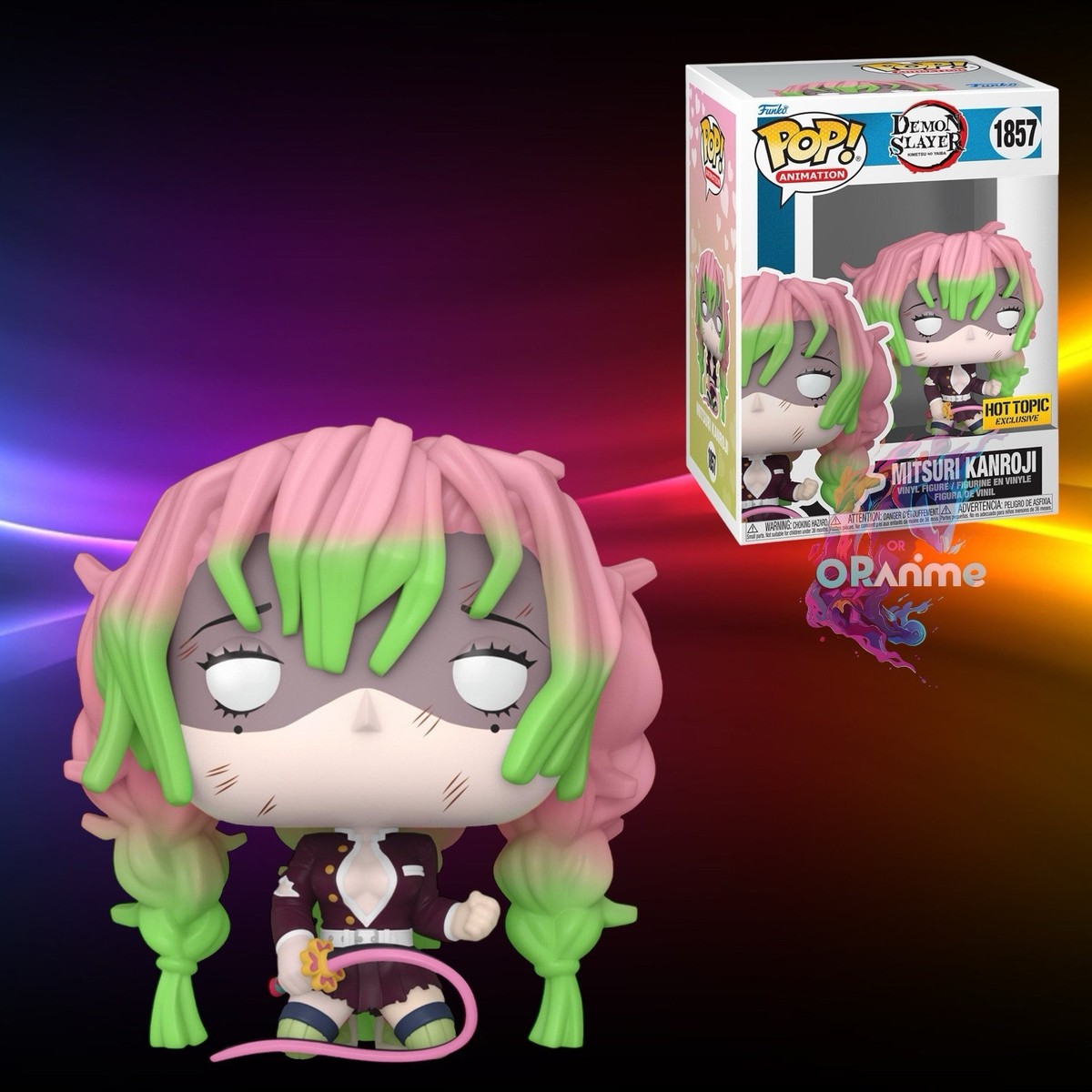 Funko Pop Demon Slayer Mitsuri Kanroji #1857 Battle Damaged
