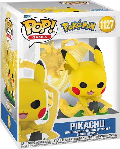 Gadget - Pokemon: Funko Pop! Games Premium - Pikachu (Vinyl Figure 1127) -D- Fun-image