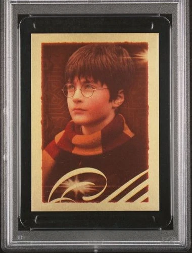 2001 Panini Harry Potter & Philosopher's Stone Sticker Gold Foil #193 MINT PSA 9 - Image 4 of 4