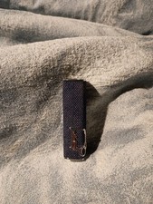 Christian Dior Addict Lipstick Case Blue Indigo Denim NEW