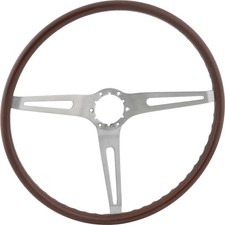 Oer 3960722 Wood Grip Steering Wheel 1969-70 Chevy