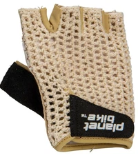 Planet Bike Taurus Fingerless Cycling Glove: Tan, LG