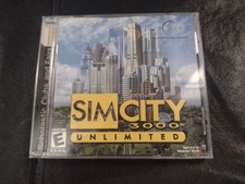 Sim City 3000 Unlimited PC Game Maxis 2001 Electronic Arts Win 95/98 Pre Owned