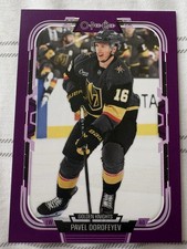 2025-26 O-Pee-Chee #270 Pavel Dorofeyev Purple #/49 - Vegas Golden Knights