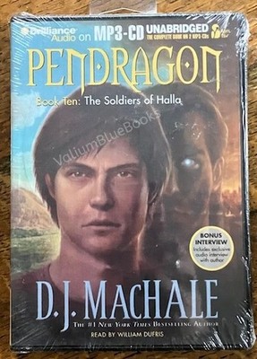 Pendragon : The Soldiers of Halla : Book Ten  : Brilliance audio on MP3-CD NEW