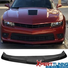 Fits 14-15 Chevy Camaro SS 1LE Style Front Bumper Lip Spoiler Splitter Unpainted