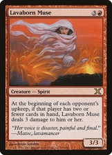 Lavaborn Muse - Normal MP MTG 10th Edition
