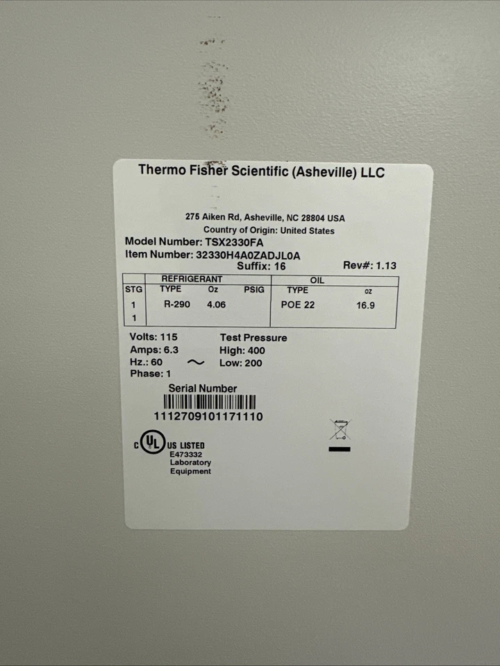 Thermo Scientific TSX Series -30°C TSX2330FA 直立式 高性能冰柜 — 第 3/4 张图片