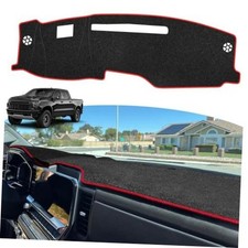 Dash Cover For 2022-2026 Chevy Chevrolet Silveradogmc Sierra Accessories Red