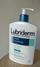 Lubriderm Daily Moisture Lotion Normal to Dry Skin SENSITIVE Original Formula