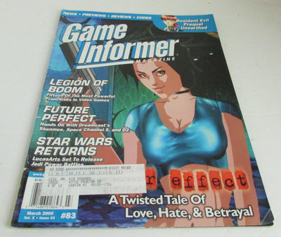 Game Informer March 2000 Vol X Issue 3 #83 Star Wars Fear Effect Resident Evil