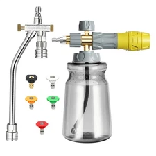 Saker Foam Cannon Double Connector 4000 PSI Double-Head Car Wash Foam