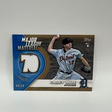 2021 Topps Major League Material Gold Casey Mize #CM /50