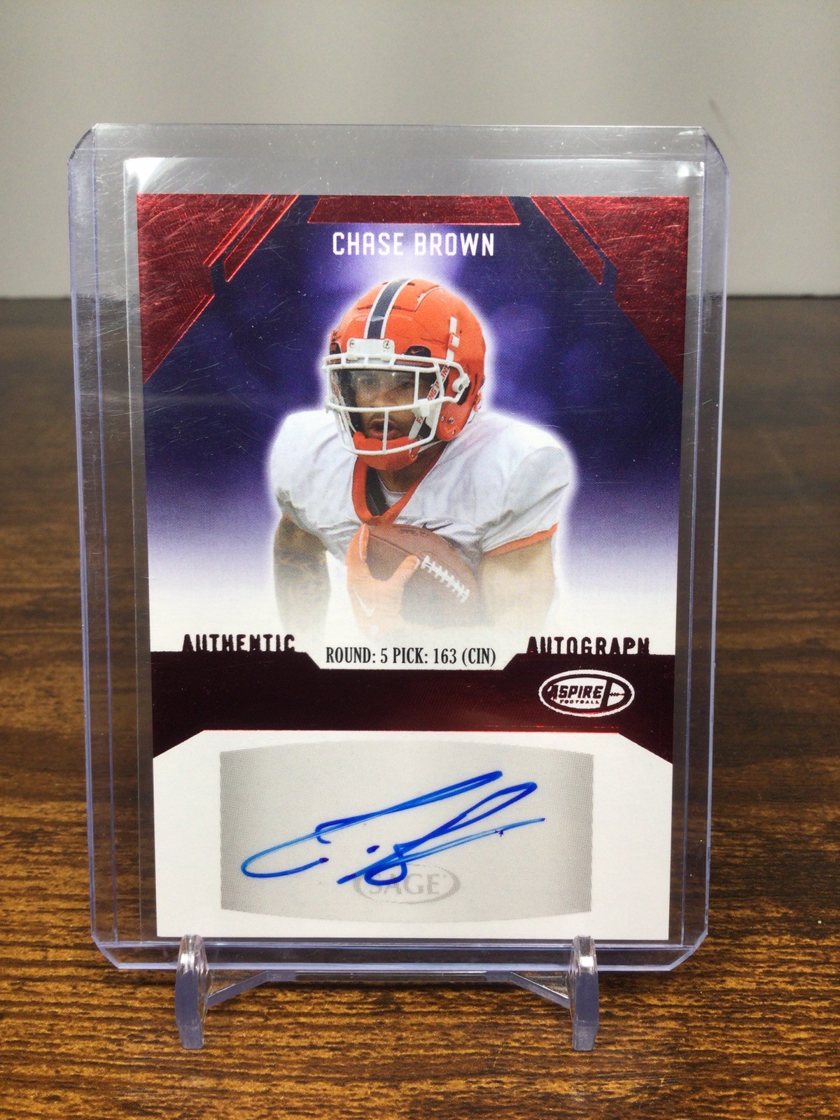 Chase Brown Sage Aspire Autograph #ASPCB Base