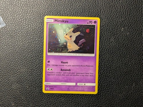Pokemon Mimikyu SM29 - SM Black Star Promos