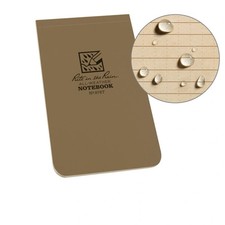 Rite in the Rain 978T Soft Cover Notebook Tan 3.25x5.25 Universal USA Made