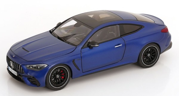 1:18 NZG Mercedes CLE 53 4Matic+ Coupe Matt-Bluemetallic-image