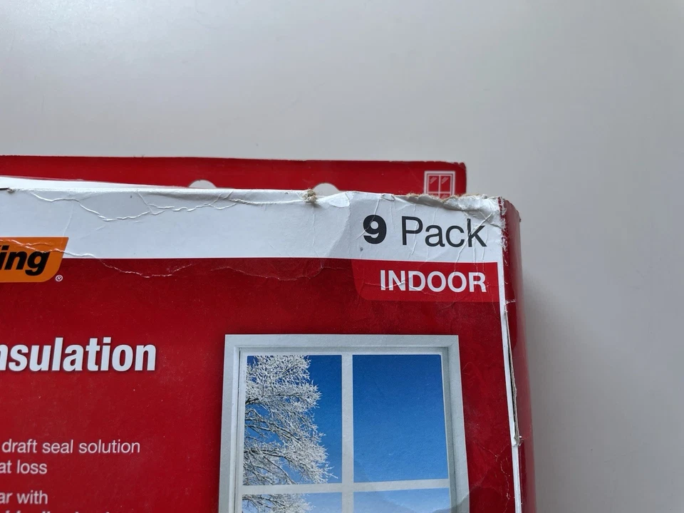 Frost King V73/9H 42 x 62 pulgadas Kit Ventana Retráctil Interior - Paquete de 9, NUEVO/Caja Dañada Foto 4 de 4