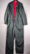 Vintage Big Ben Coveralls Mens Insulated Green Red Lined Workwear Suit