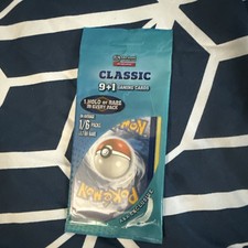 9 + 1 gaming cards Classic 1/6 packs ultra rare pokemon card set