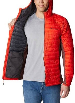 Columbia Powder Pass Hybrid Hooded Jacket Men L