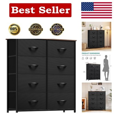 Sophisticated 8-Drawer Storage Solution for Bedroom, Living Room & Hallways