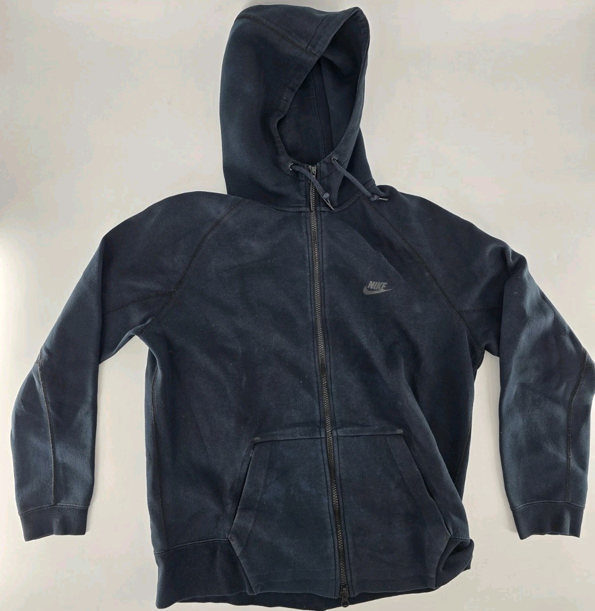 SACAI X NIKE Felpa Nike full zip con cappuccio Nera VG Uomo TG: L